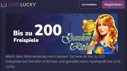 Beste lordlucky wien bonus